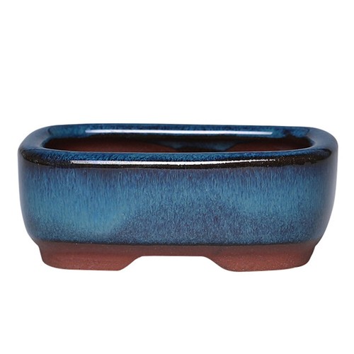 Rectangle Ceramic Flower Pots Ceramic Plant Pots with Drainage Holes for Indoor