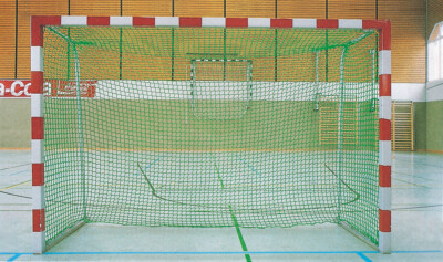 Huck Handballtornetz und Hallenhockeytornetz 3,1 x 2,1 m, Tiefe 80/100 cm, MW 4,