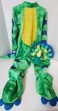2020 Dinosaur Halloween Costume Spooktacular Creations Green Youth Size Small