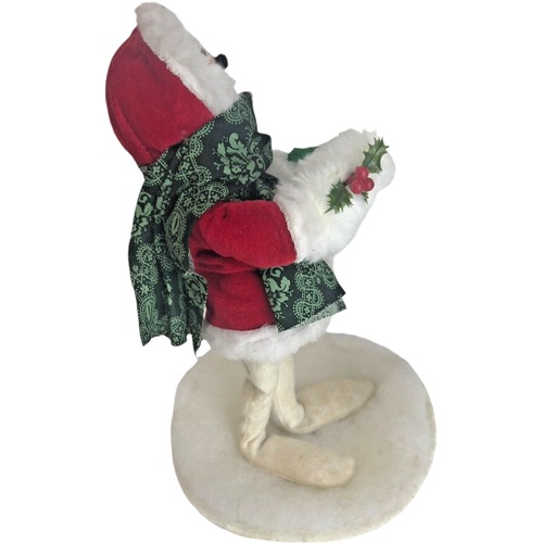 Annalee Dolls 9" Ritz Christmas Snow Woman Hand Muff Posable Figurine 1993 VTG - Picture 6 of 8
