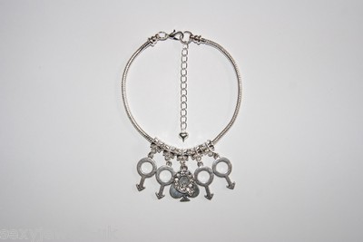 Cavigliera Sexy Catena Serpente QOS – Gioiello In Argento Placcato