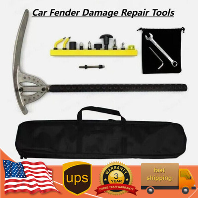 Car Fender Damage Repair Tools Car Dent Removal Kit 62CM PDR Tools With Bag
