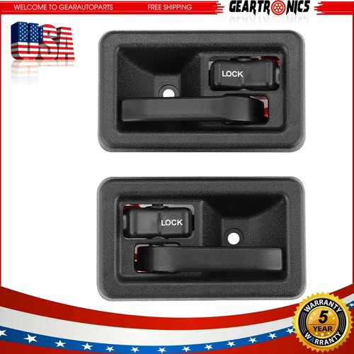 Inside Door Handles Interior PAIR LH & RH For 19872004 Jeep Wrangler