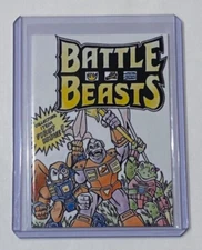 Battle Beasts Limited Edition Artist Signed “Comics Classics” Trading Card 4/10