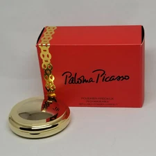 Paloma Picasso Refillable Powder Compact 8gr Vintagebox VERY RARE