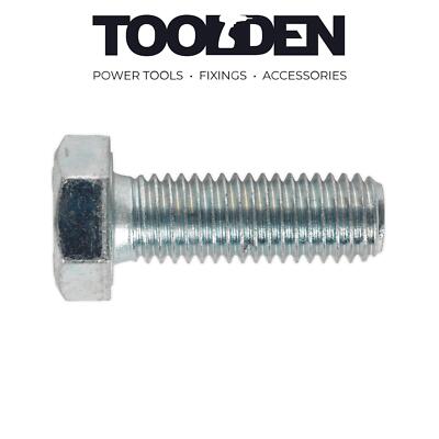Sealey SS1235 HT Setscrew M12 x 35mm 8.8 Zinc DIN 933 Pack