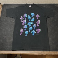 Vintage Mushrooms shirt Fashion Victim Allman Brothers Shroom 90s Psychedelic