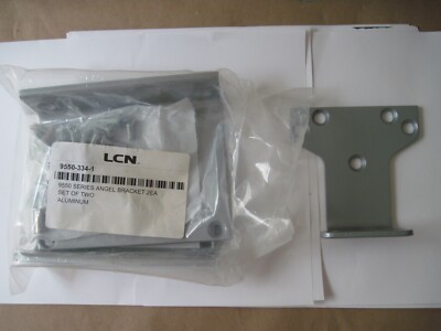 LCN 9550-334-1 Set of 2 Angle Brackets for 9550 Series Openers & 12401-62 Shoe