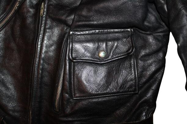 1950's Original Vintage Mens Black Lawrence Front Quarter