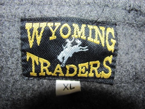 Chaleco Occidental Gris Lana Virgen Wyoming Traders NUEVO Para Hombre XL (Z11-1) - Imagen 3 de 5