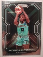 2021 Panini WNBA BASKETBALL PRIZM. ROOKIE  MICHAELA ONYENWERE NY LIBERTY 