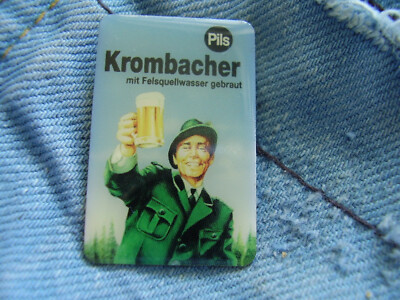 Pin Krombacher brewery country brewery Kreuztal vintage advertising motif Pilsner 