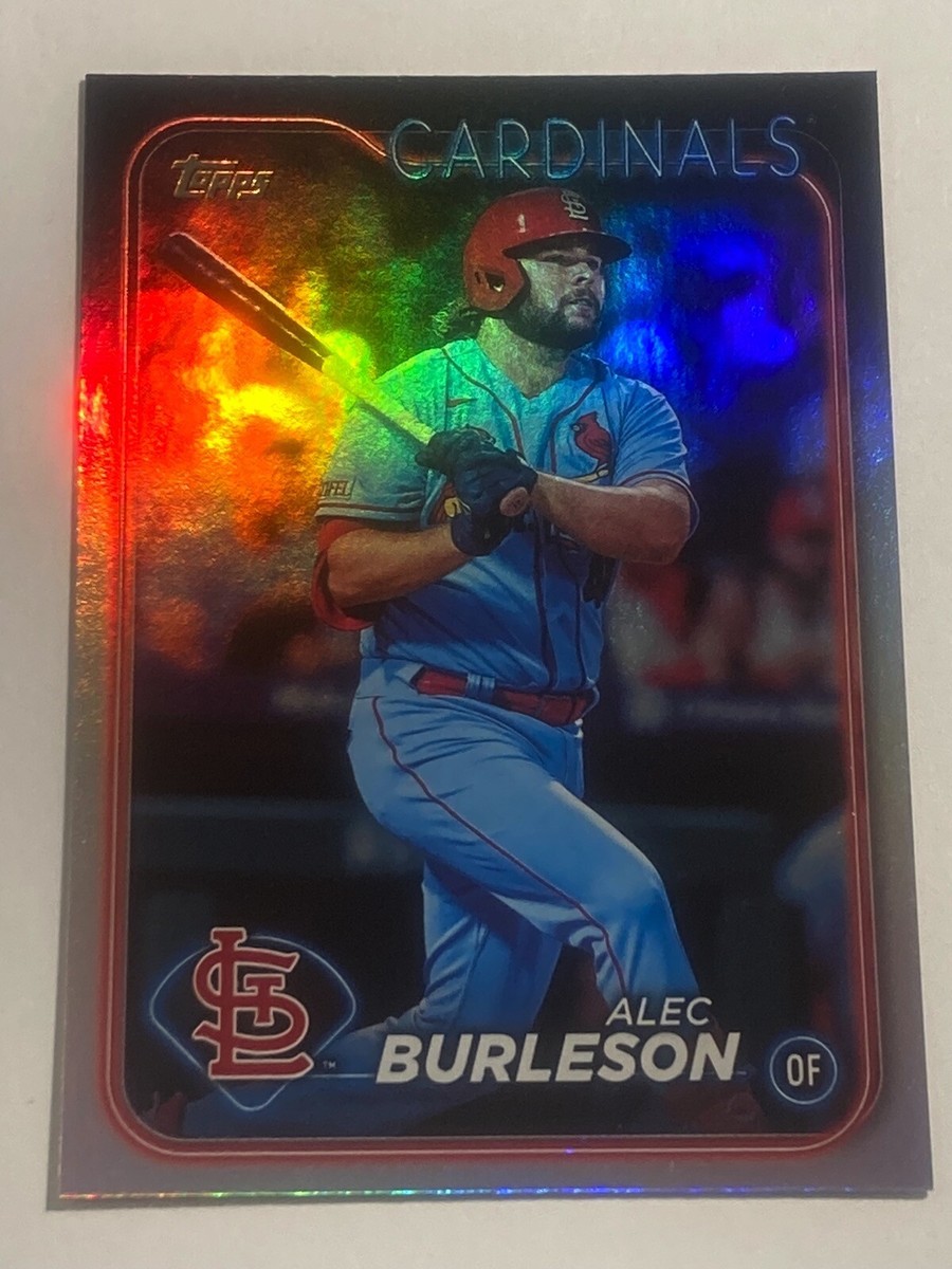 カーディナル755 2024 Topps Update Rainbow Foil Parallel Alex Burleson