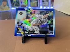 2021 Masashi Itoh Topps Chrome NPB RC #22 Blue Refractor /150