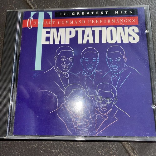 The Temptations 17 Greatest Hits CD Compact Command Performances eBay