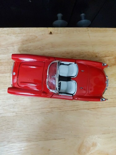 SUNNYSIDE 1957 CHEVY CORVETTE SS7708 ESCALA 1:24 ROJO - Imagen 2 de 8