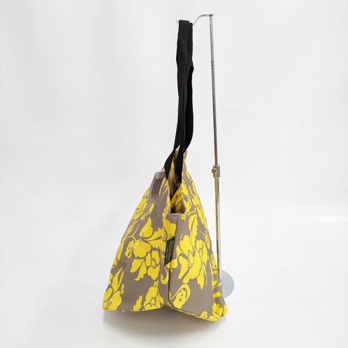 Herve Chapelier New 925F Nylon Boat-Shaped ShoulderL Arabesque Bag 5-0409G◎ - Picture 2 of 5