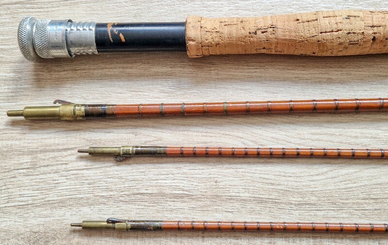 CANNE A PECHE Bambou Refendu Ancienne EUR 35,00 - PicClick FR
