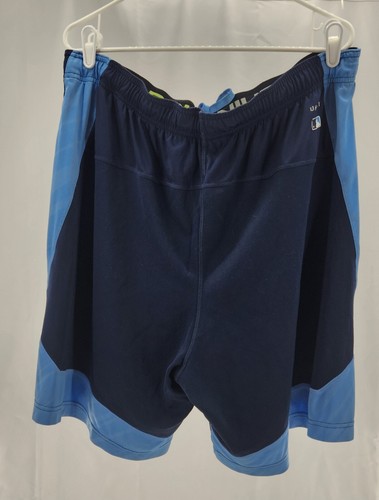 Nike BSBL Baseball MLB 2 Tone Blue Shorts TB Rays Size Men's XXL - Picture 2 of 5