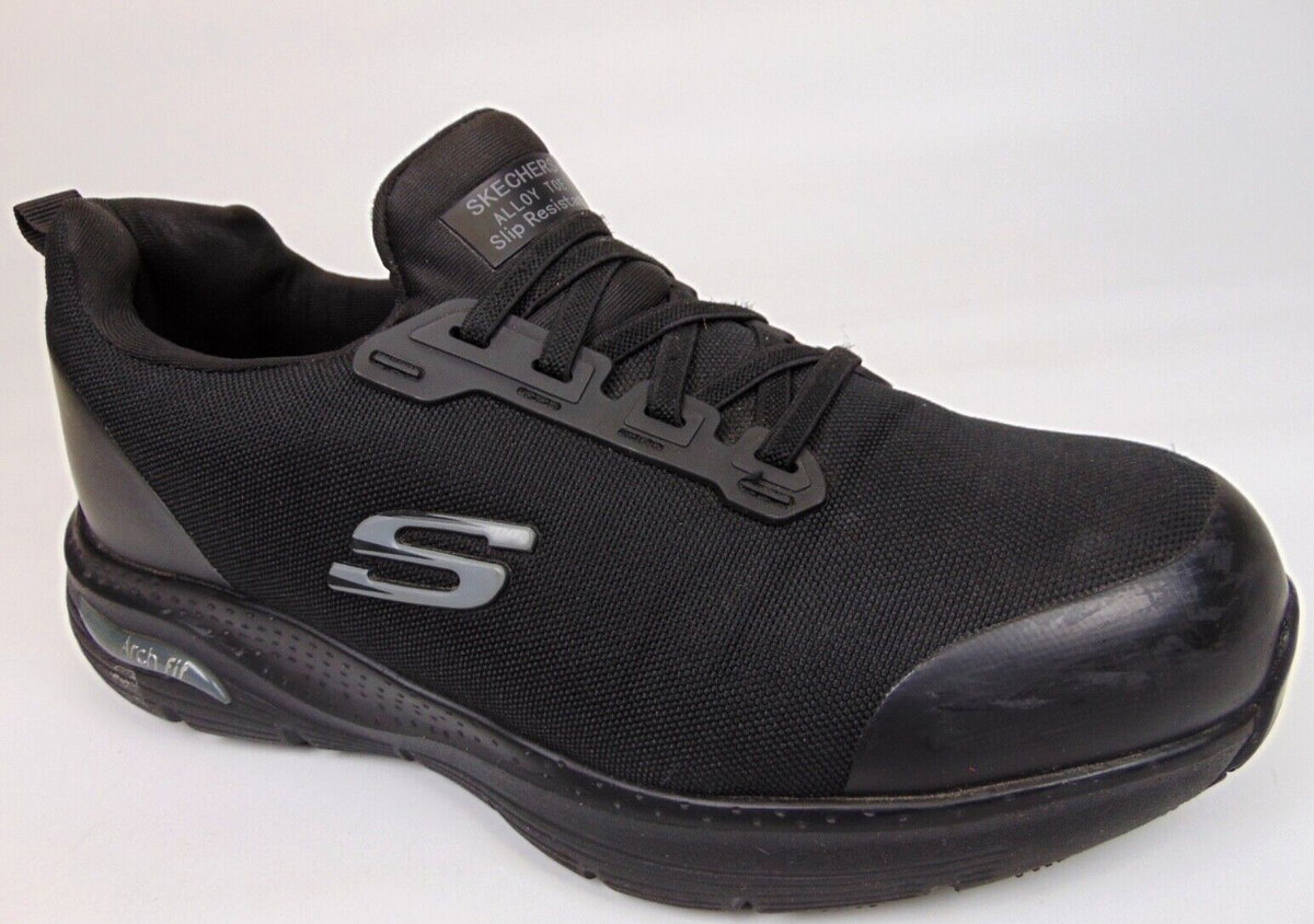 SKECHERS Arch Fit SR Comp Safety Toe Work Comfort Sneaker, Women's Size  Med