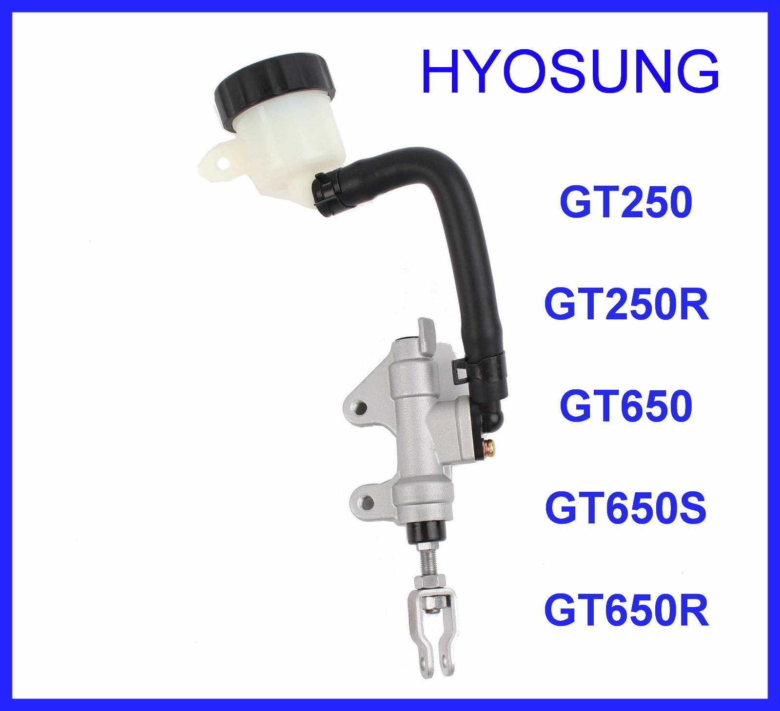 ATK Brake Pads For Hyosung Motorcycles - Fits GT650R, GT250R, GV650, GT125 & More