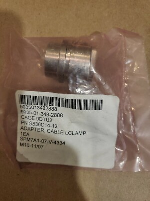Sunbank Backshell PN S836C14-12, NSN 5935013482888, NOS.