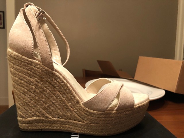 bcbg espadrille wedges