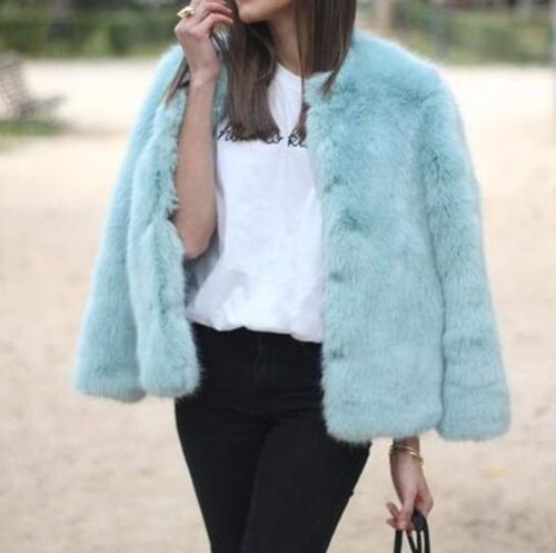 duck egg blue coat