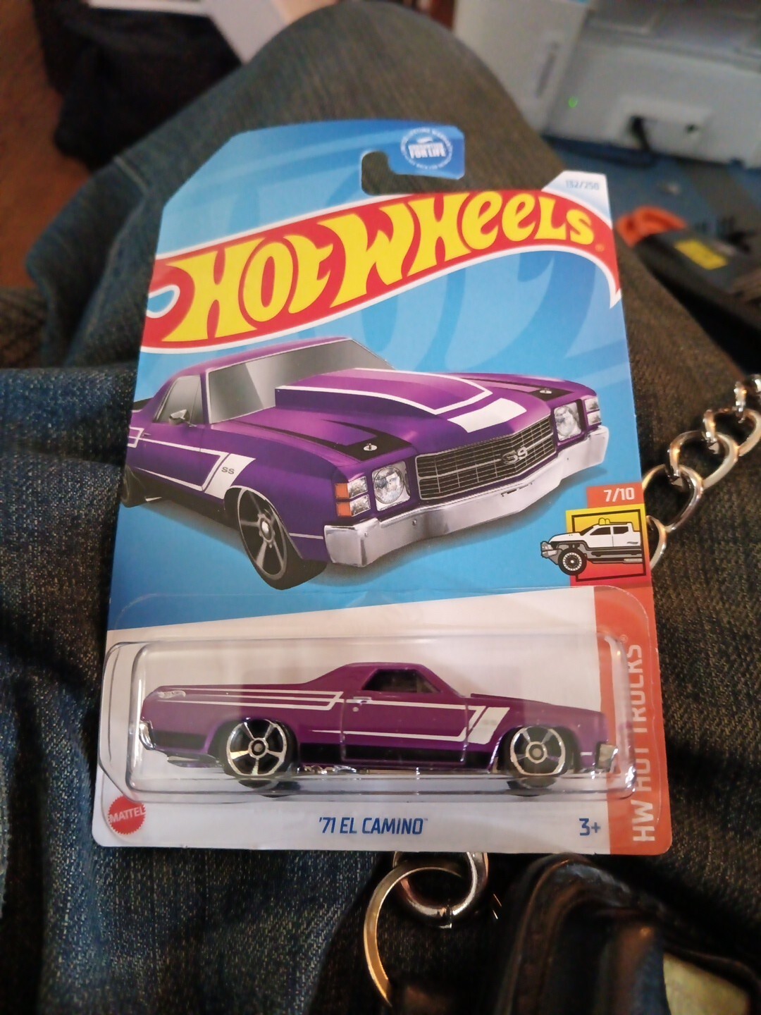 Hot Wheels Super Treasure Hunt 2024 - '71 El Camino - Édition Limitée - Boîte Non Ouverte