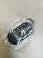 U.S. Army Star / Army of One Metal Key Chain / Ring