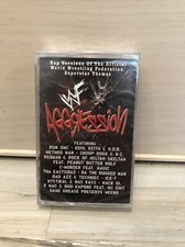Vintage WWF Aggression Cassette Sealed Hip Hop Method Man Redman Snoop Dog NEW!