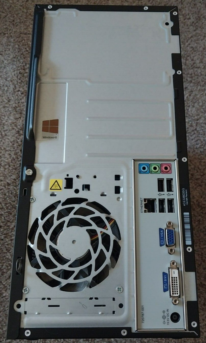 HP 110 Desktop PC computer 110-124 Intel Celeron G1310T 4GB Ram
