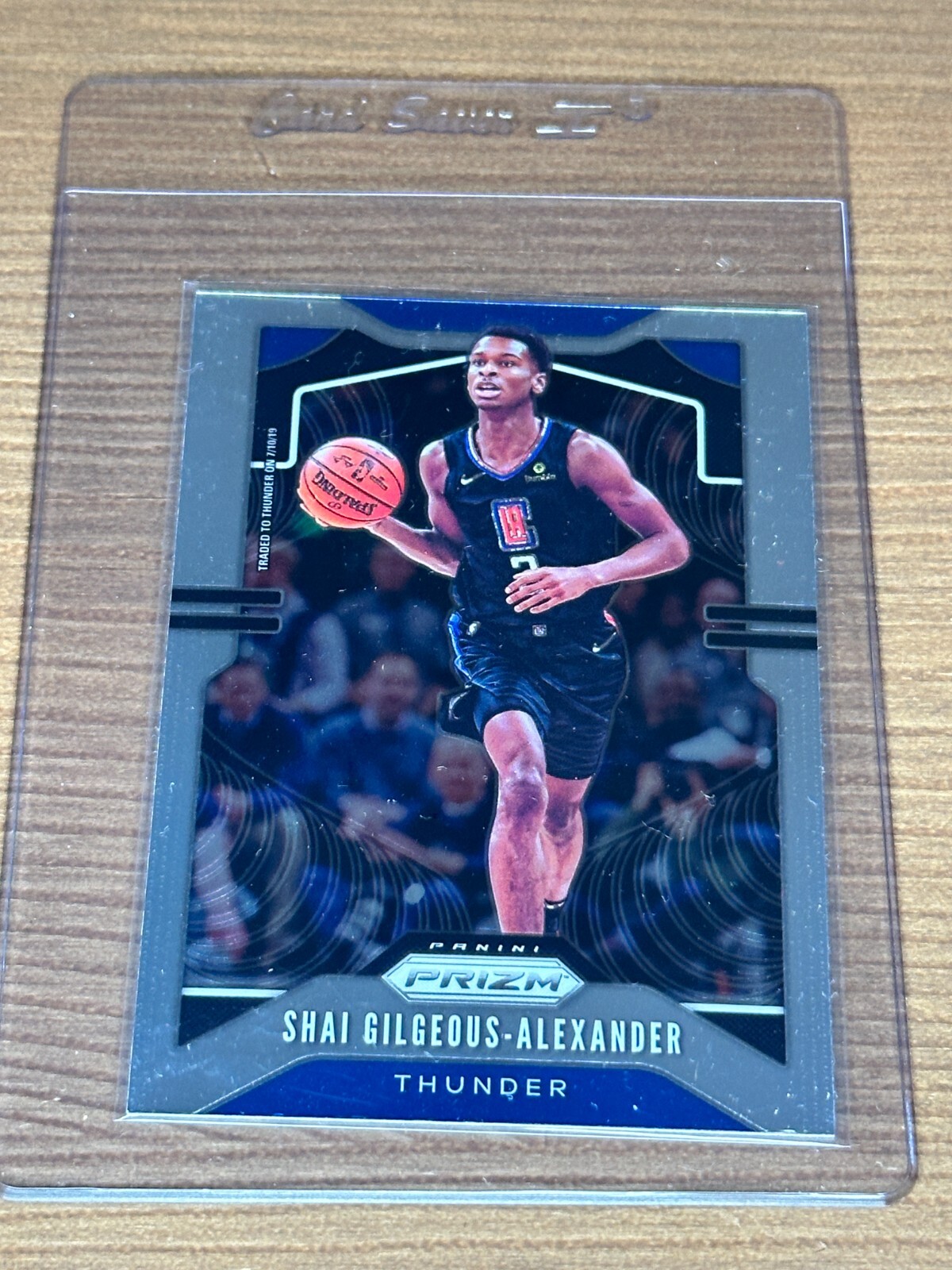 SHAI GILGEOUS-ALEXANDER 2019-20 PANINI PRIZM NBA PRIZM SILVER CARD# 122