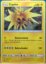 POKEMON - Black Star Promo - Zapdos - SM145 - COSMIC HOLO - deutsch
