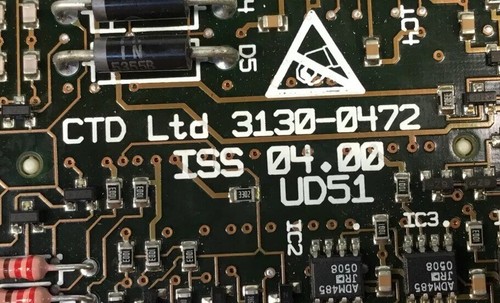 CONTROL TECHNIQUES MODULE CARD UD51 ISS 04.00 3130-0472 Loc.1A - Picture 2 of 4