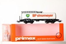 Primex H0 4588  4-achsiger Kesselwagen weiß BP stromeyer  in OVP (318340) 5880