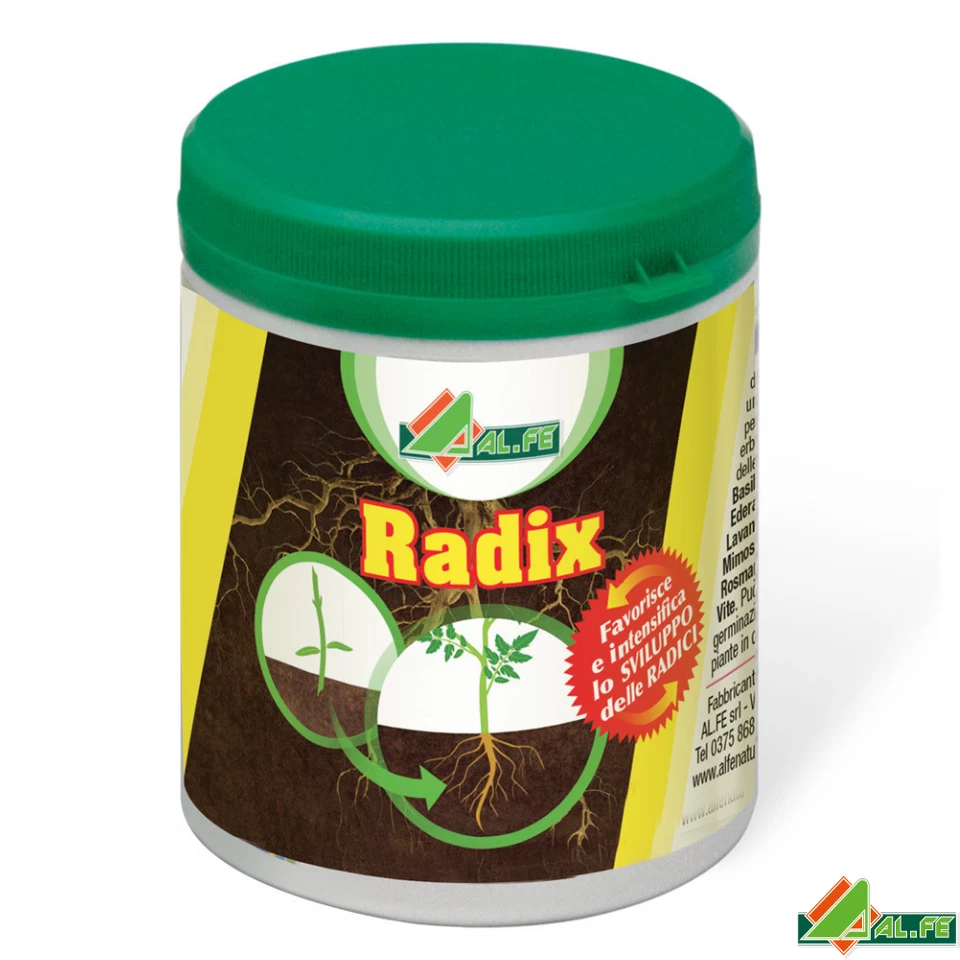 Al.Fe Radix ATTIVATORE METABOLICO RADICALE per SVILUPPO RADICI ORTO GIARDINO 80g