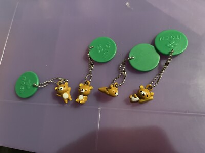 San-X Rilakkuma Itoen Micro Charms Set of 4