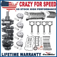2.4L Engine Rebuild Kit- Crankshaft /Con Rods / Bearing Kit For Chevy GMC Buick
