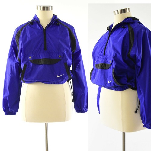 nike cropped windbreaker womens
