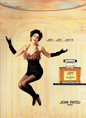 Werbung Advertising 0823 1992 Joy Joy de Jean Patou Parfum