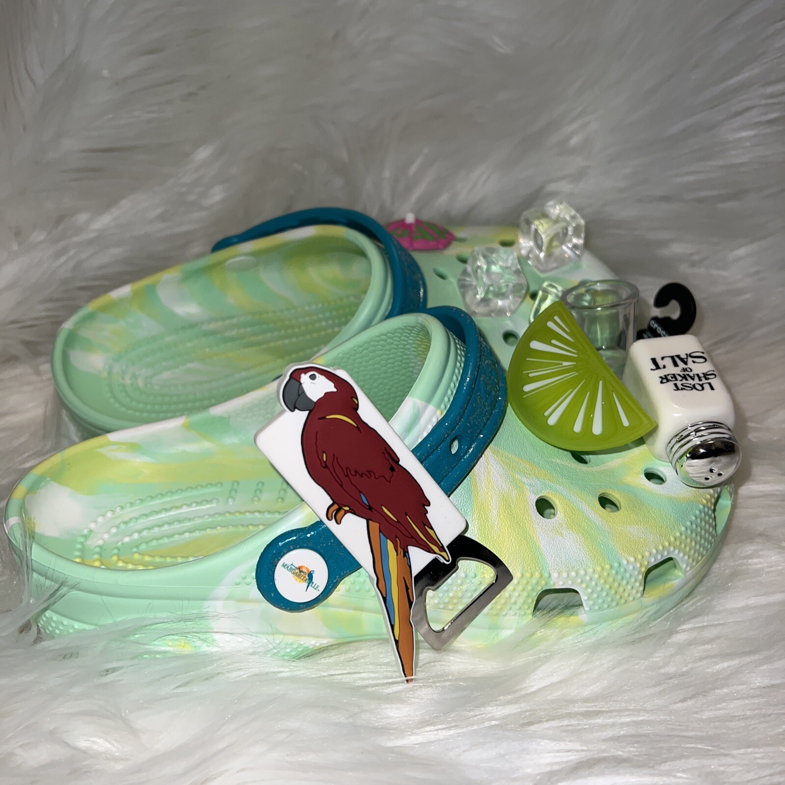 MARGARITAVILLE X CROCS W12 M10 Green Limited Edition Jimmy Buffet New eBay