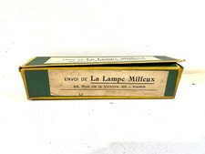 Anciennes grande boîte publicitaire Ampoules la lampe Milfeux automobile 12v