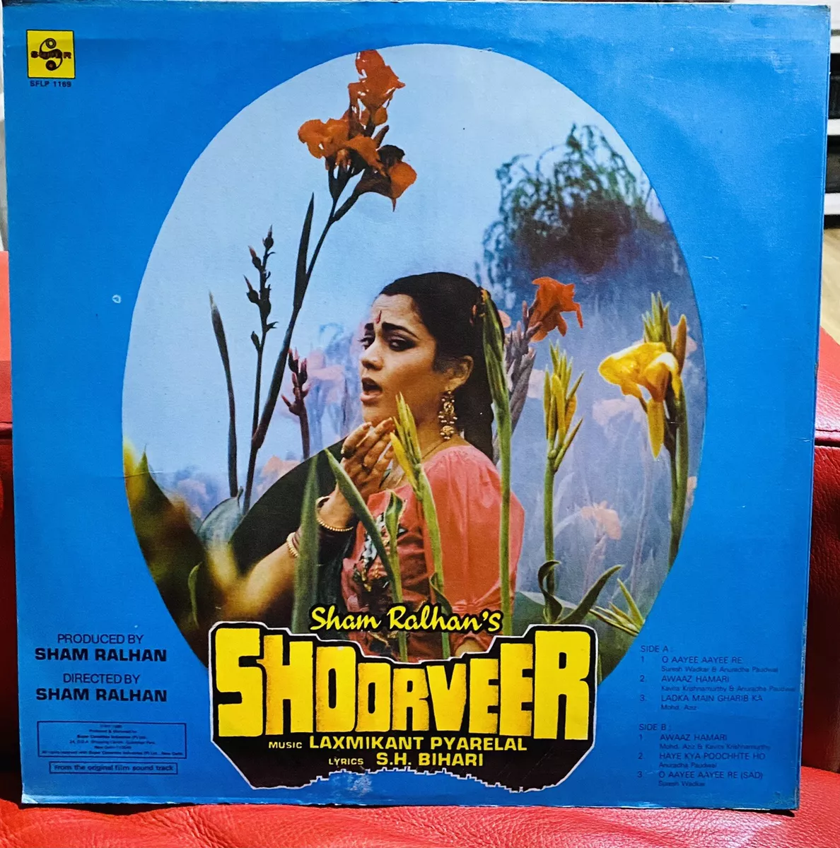 SHOORVEER Bollywood Vinyl Lp New Unplayed.Music By Laxmikant