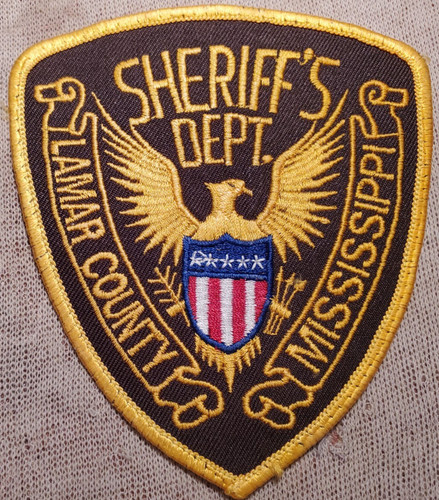 MS Lamar County Mississippi Sheriff Patch