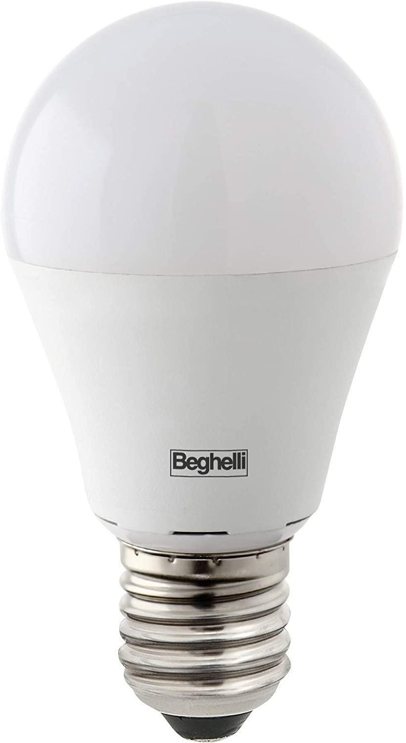 LAMPADINA LED BEGHELLI GOCCIA, 15W, E27, 1600 LM, LUCE NATURALE 4000K, BIANCA, B