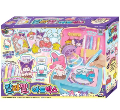Mimi World Sanrio Characters Color Gel Art Box MyMelody Kuromi