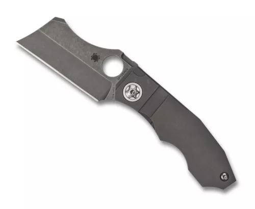 Spyderco Stovepipe Folding Pocket Knife - 6.75" CPM 20CV Stainless Steel Blade