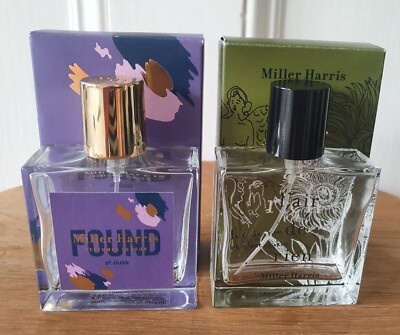 Sale✨️Miller Harris perfume bottles:Found at Dusk L'aire de Rein  Collectable UK