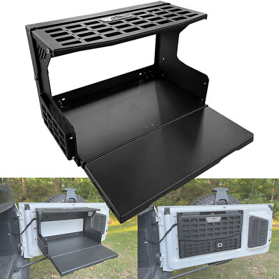 Rear Door Tailgate Table and Molle Panel For 2021-2025+ Ford Bronco 2/4 Door